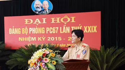 Đại hội Đảng bộ Phòng Cảnh sát giao thông đường bộ-đường sắt Công an TP Hà Nội