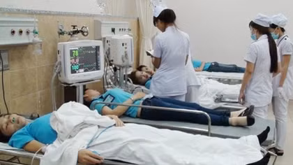Thêm hàng loạt công nhân nhập viện vì ngộ độc khí