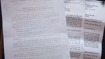 Kết luận của thanh tra "giẫm chân tại chỗ"