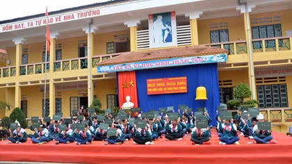 CSGT tổ chức hội thi “Rung chuông vàng” cho học sinh phổ thông