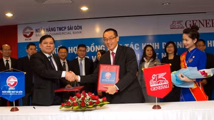 Generali Việt Nam và SCB hợp tác kinh doanh bảo hiểm