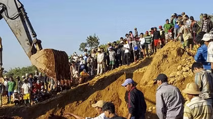 Bóng tối sau vụ sạt lở mỏ ngọc Myanmar làm gần 100 người chết