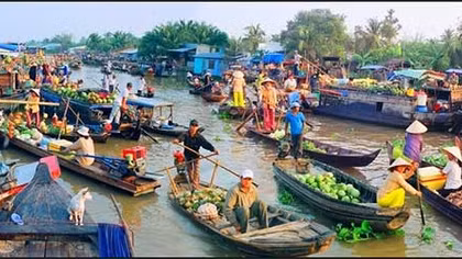 Bảo tồn Chợ nổi Cái Răng