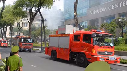 Diễn tập chữa cháy, cứu nạn tại TP Hồ Chí Minh