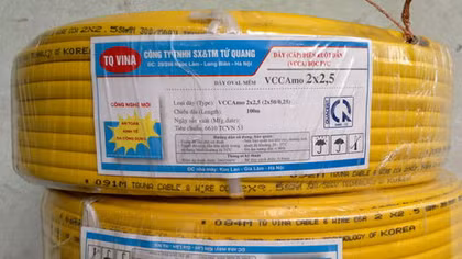 Giả nhân viên ngành Điện để lừa bán dây điện rởm giá cao