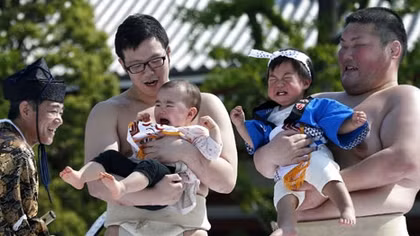 Nghi lễ nhập môn của các võ sĩ sumo
