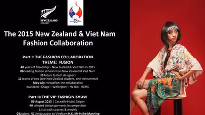Khởi động dự án hợp tác thời trang Việt Nam - New Zealand