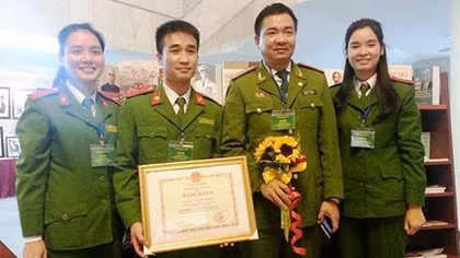 Những chia sẻ thú vị của nhóm sinh viên Cảnh sát giành giải nhất Tài năng khoa học trẻ