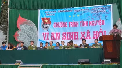 Đoàn Tổng cục VIII: Công tác an sinh xã hội tại huyện Cẩm Thủy