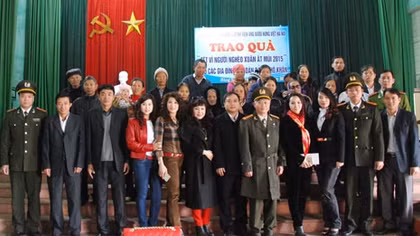 Xuân về sớm trên vùng quê cách mạng