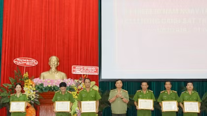Kỷ niệm 70 năm ngày truyền thống lực lượng Cảnh sát truy nã tội phạm