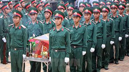Bình Phước đón nhận hài cốt liệt sĩ quân tình nguyện Việt Nam