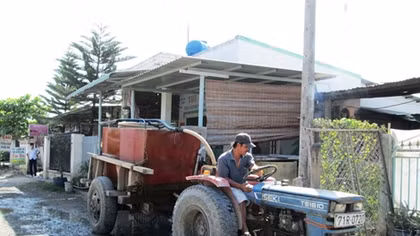 Đồng bằng sông Cửu Long thiếu nước ngọt trầm trọng