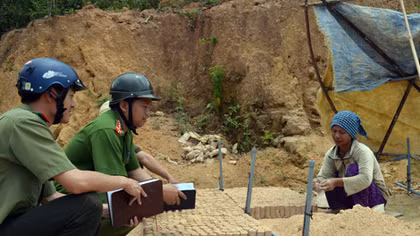 Công an tỉnh Quảng Ngãi tăng cường tuyên truyền công tác bầu cử