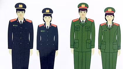 Những điểm mới trên trang phục thu đông CAND 