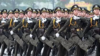 Vinh dự những cán bộ, chiến sỹ tham gia bảo vệ Đại hội Đảng