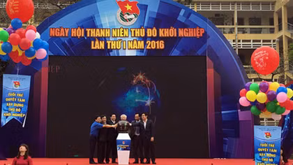 Ngày hội Thanh niên Thủ đô khởi nghiệp