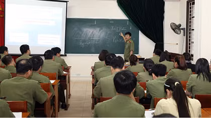 Học viện ANND bế mạc Hội thi giảng viên dạy giỏi