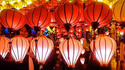 Hội An lung linh trong đêm đón chào năm mới