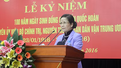 Kỷ niệm 100 năm ngày sinh đồng chí Trần Quốc Hoàn