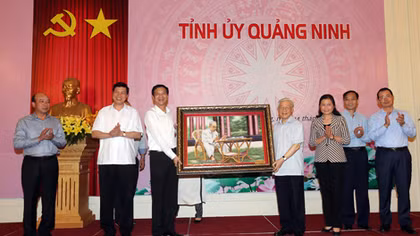 Tổng Bí thư Nguyễn Phú Trọng thăm, làm việc tại Quảng Ninh