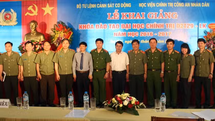 Những dấu ấn nổi bật của Học viện Chính trị CAND sau 2 năm hoạt động