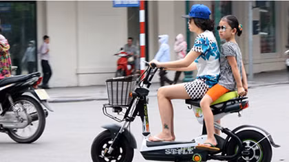 Xử lý nghiêm xe máy điện chưa đăng kí