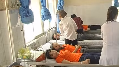 Hơn 50 công nhân Công ty Sung Ju Vina nhập viện do “Hội chứng sang chấn tâm lý”