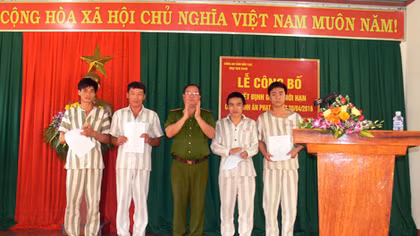 Giảm án, tha tù cho những phạm nhân tiến bộ dịp lễ 30/4