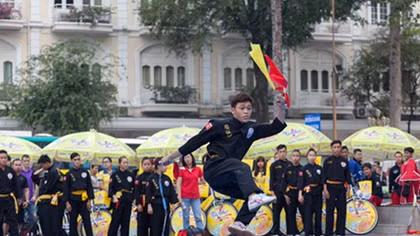 Bế mạc liên hoan võ thuật quốc tế