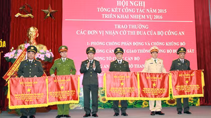 Công an Thanh Hoá triển khai công tác năm 2016