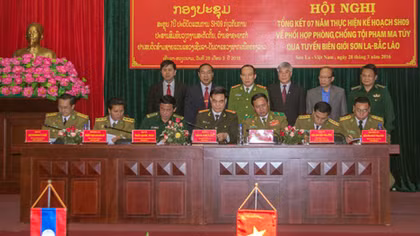 Đấu tranh hiệu quả với tội phạm ma túy tuyến biên giới Việt – Lào