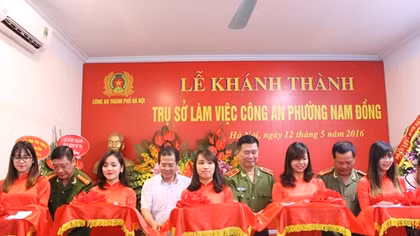 Khánh thành trụ sở làm việc Công an phường Nam Đồng