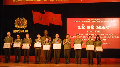 Học viện An ninh nhân dân giành giải nhất toàn đoàn