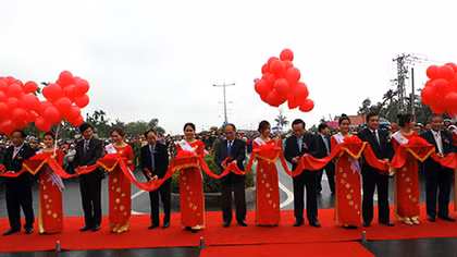 Khánh thành cầu Cửa Đại, kết nối tuyến ven biển Đà Nẵng- Quảng Ngãi