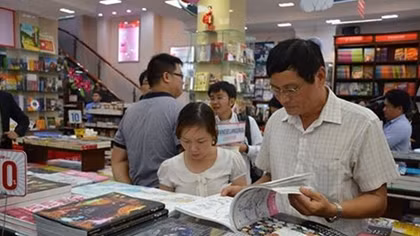 Trưng bày 12.000 bản sách tiếng Nhật