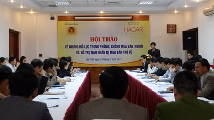Phòng, chống mua bán người và hỗ trợ nạn nhân bị mua bán trở về