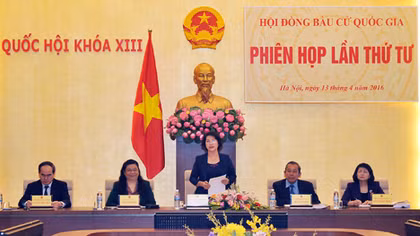 Phiên họp thứ tư Hội đồng Bầu cử Quốc gia