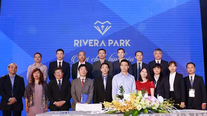 Ra mắt thương hiệu và công bố dự án Rivera Park