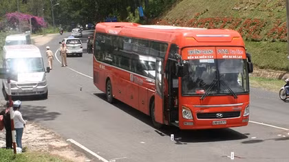 Đà Lạt: Cụ bà 80 tuổi bị xe khách tông tử vong