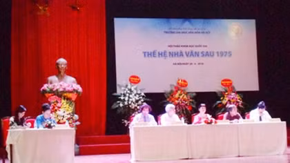 Hội thảo “Thế hệ nhà văn sau 1975”