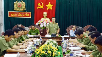Lãnh đạo Bộ Công an kiểm tra công tác tại Gia Lai
