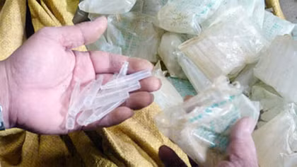 Tem giả và thuốc kích thích cây trồng không chứng từ qua cửa khẩu