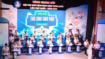 Chung kết Hội thi Thủ lĩnh sinh viên toàn quốc