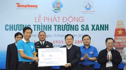 Đồng hành vì Trường Sa xanh