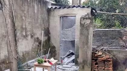 Nam thanh niên mở bình gas tự thiêu trong nhà vệ sinh