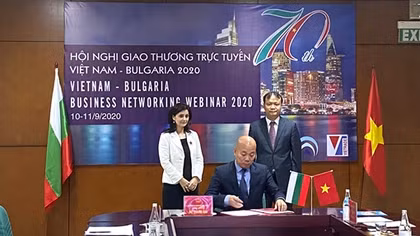 Ký kết Biên bản ghi nhớ hợp tác xúc tiến thương mại Việt Nam – Bulgaria