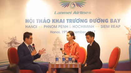 Khai trương đường bay thẳng Phnom Penh- Hà Nội và Siem Reap- Hồ Chí Minh