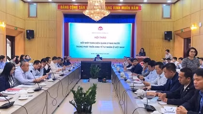 Tập trung phát triển kinh tế tư nhân tạo động lực phát triển kinh tế
