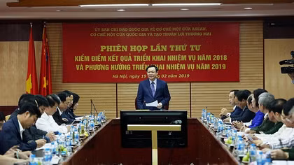 Năm 2019, cần tạo bứt phá trong thực hiện Cơ chế một cửa quốc gia 